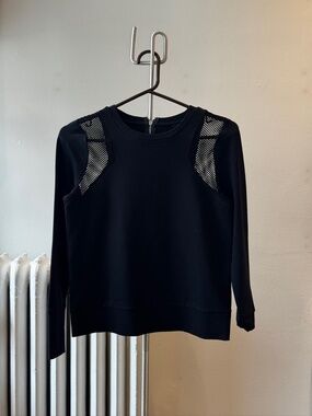 Banana Republic Net Detail Sweater Top